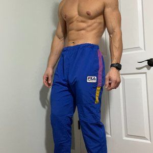 Men's Fila Adventure Zipper Pocket Sweatpants Track Pants Large